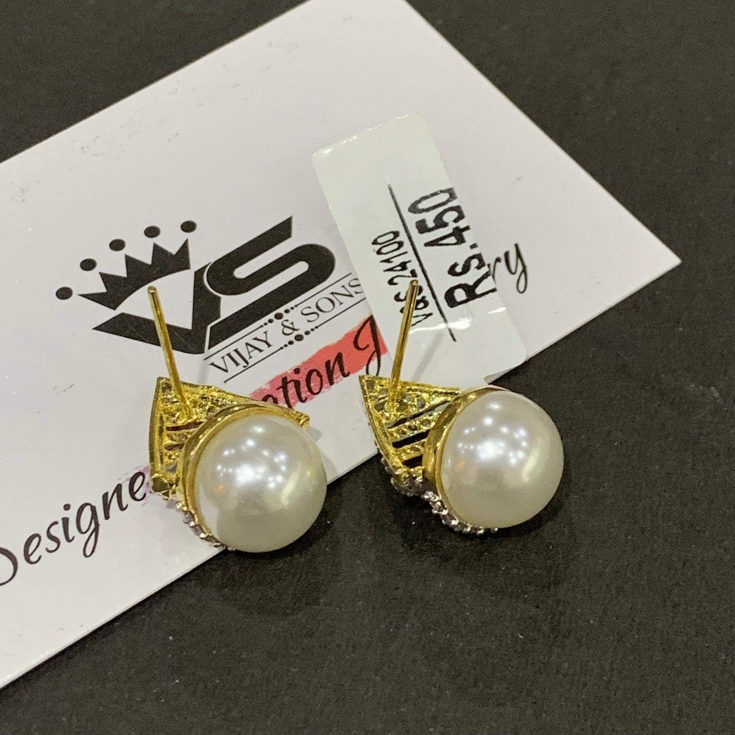 Zircon Earring 4634343 - Vijay & Sons