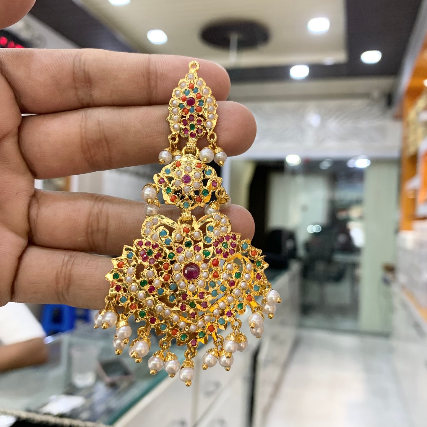 Jadau Earrings 45756