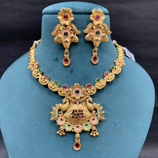 Antique Necklace set 4543646 - Vijay & Sons