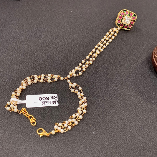 Kundan Hath Phool Rings 52764565
