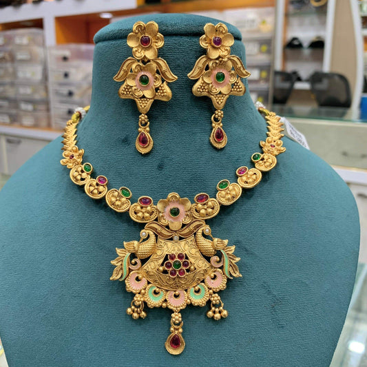 Antique Necklace set 4543646 - Vijay & Sons