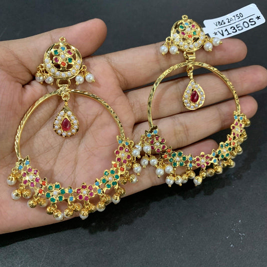 Jadau Earrings 234621 - Vijay & Sons