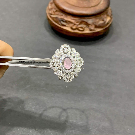 American Diamond Ring 42256 - Vijay & Sons