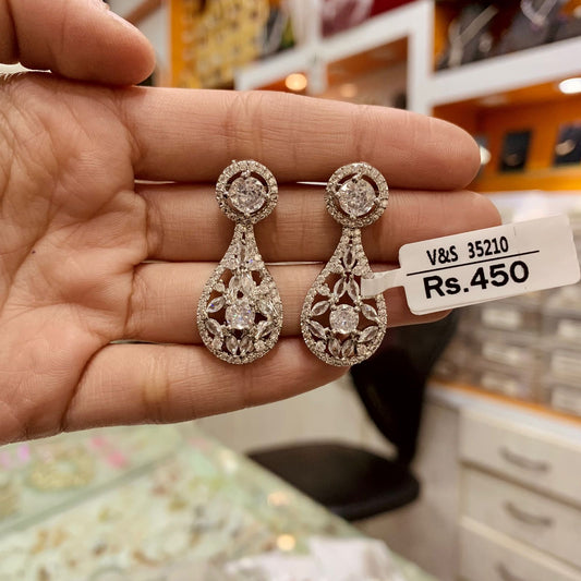 Diamond Earrings 63738