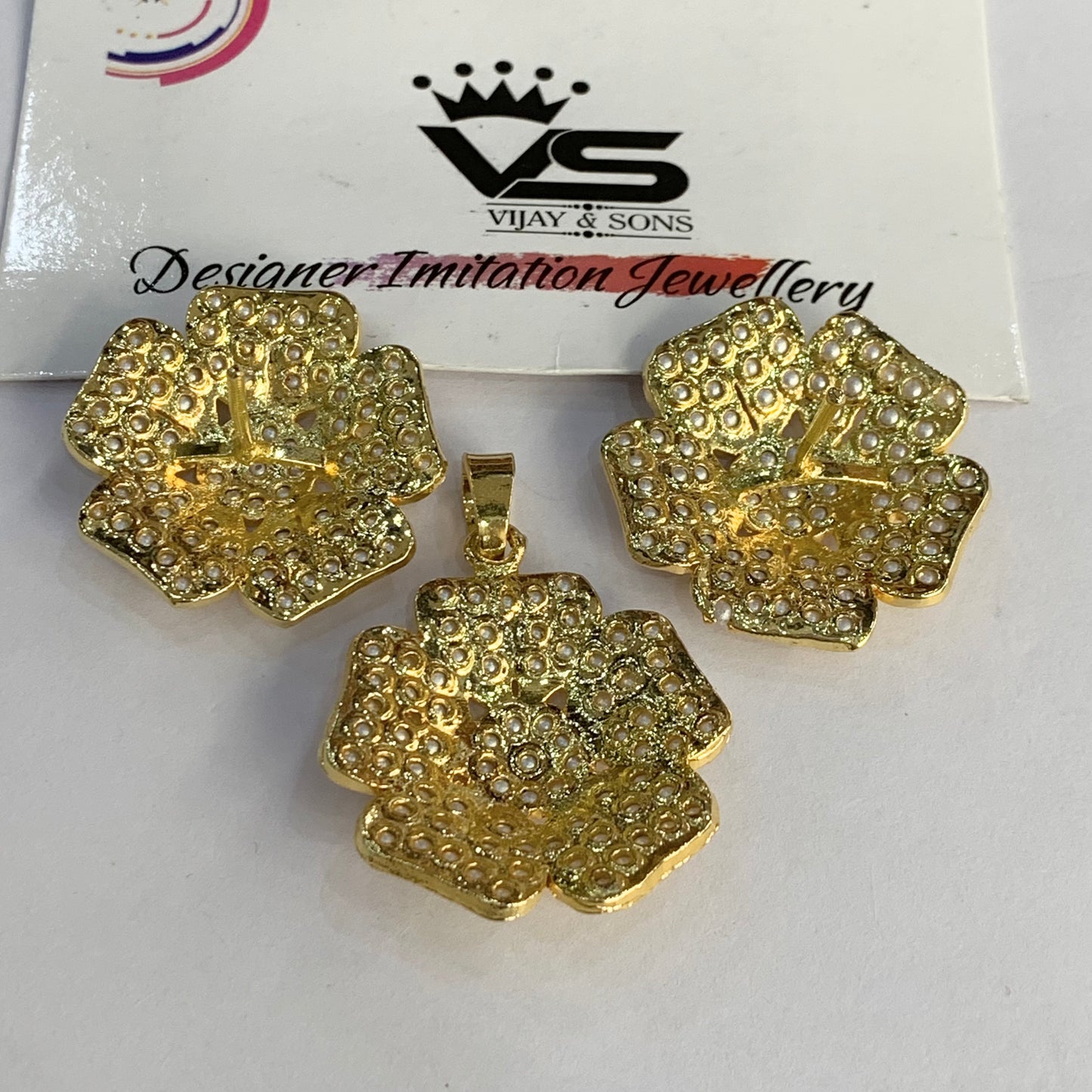 Jadau pendant set 5655677