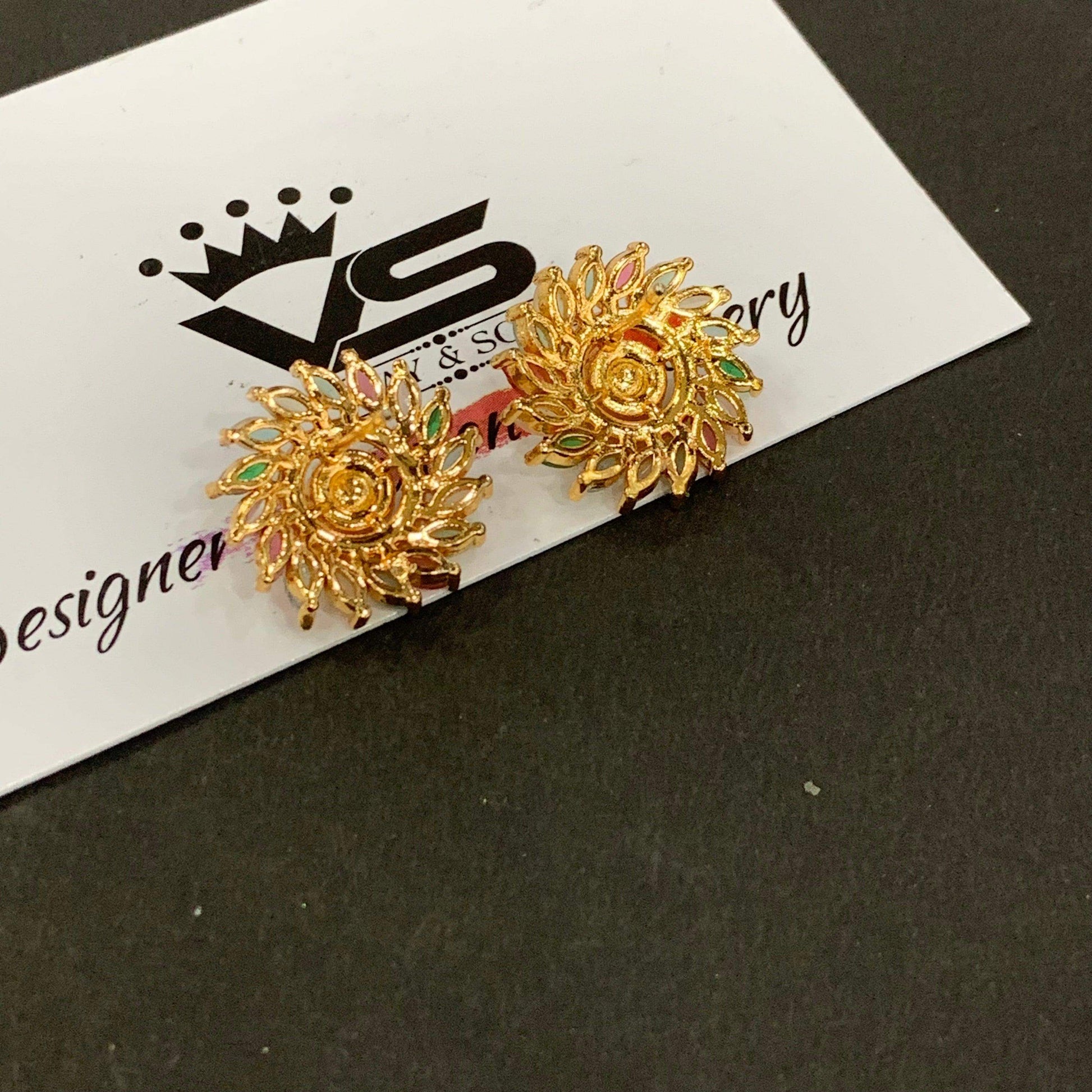 Zircon Earring 456366 - Vijay & Sons