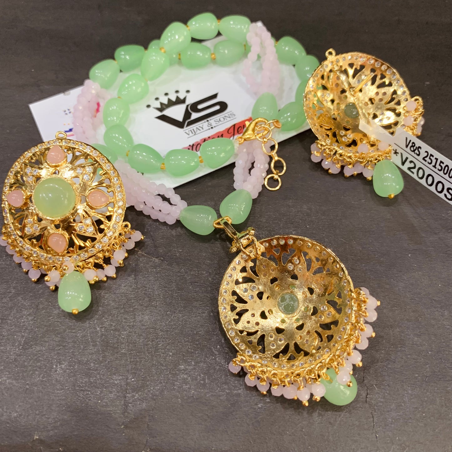 Jadau Pendant Set 566544