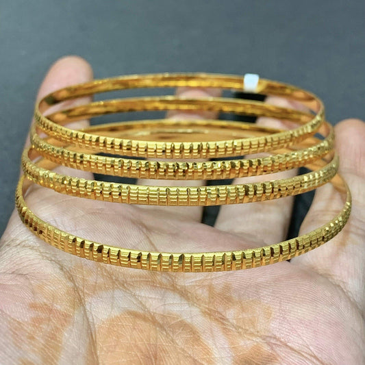 Gold Plated Bangles 6745232 - Vijay & Sons