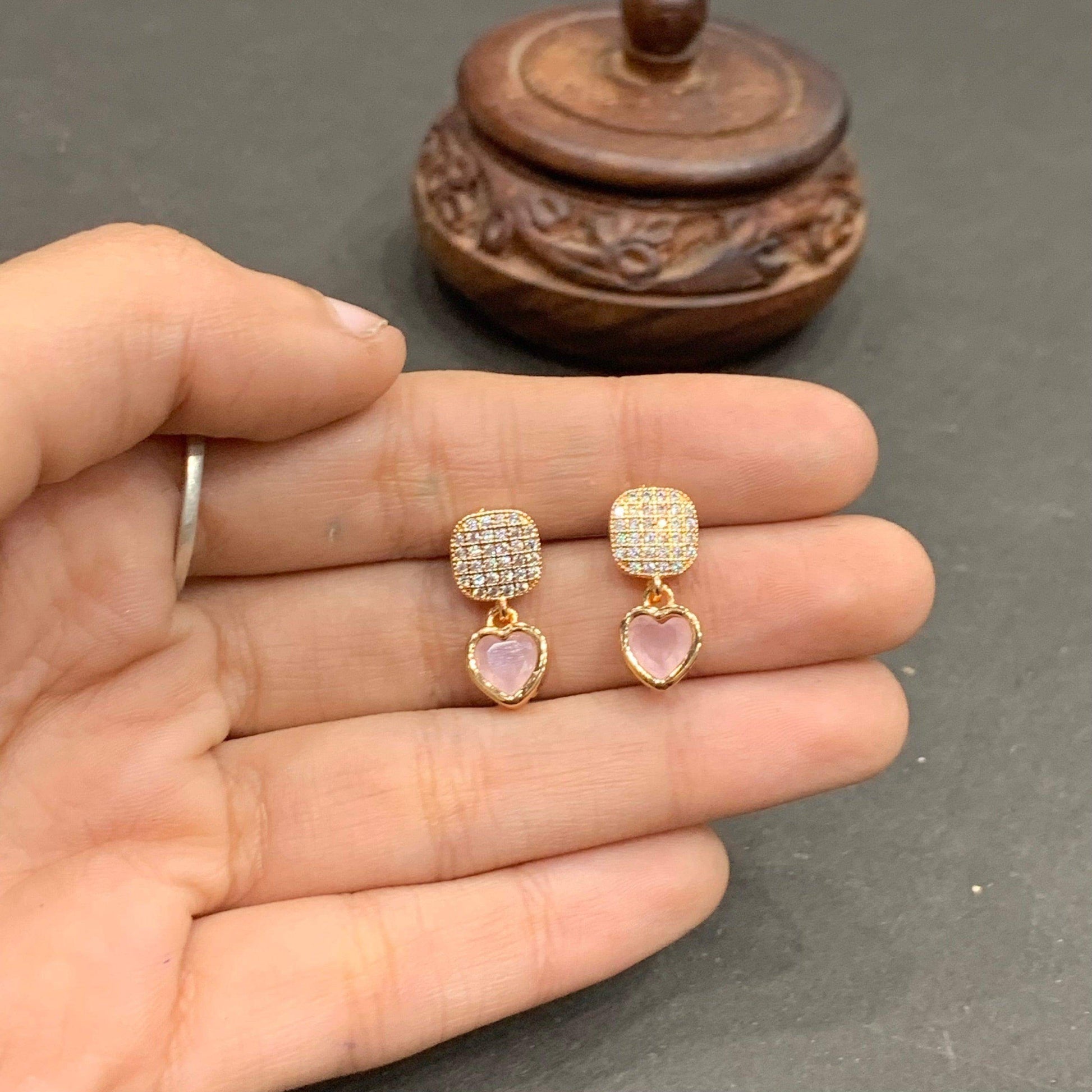 Zircon Earring 463342 - Vijay & Sons