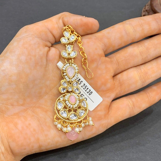 Kundan Maang Tikka 2825184 - Vijay & Sons