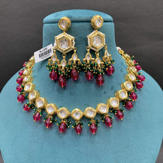 kundan neckline 577666 - Vijay & Sons