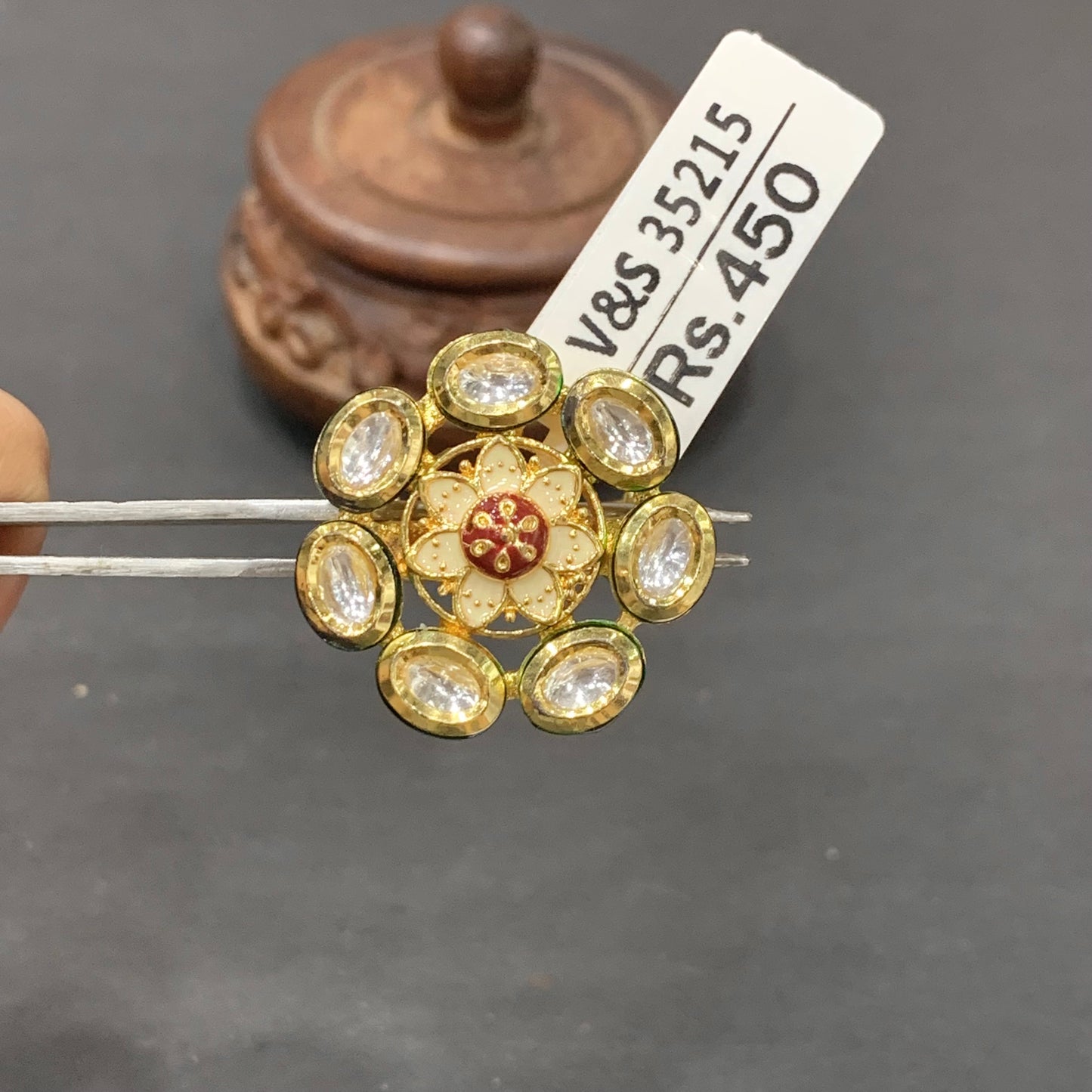 Kundan Ring 4950223