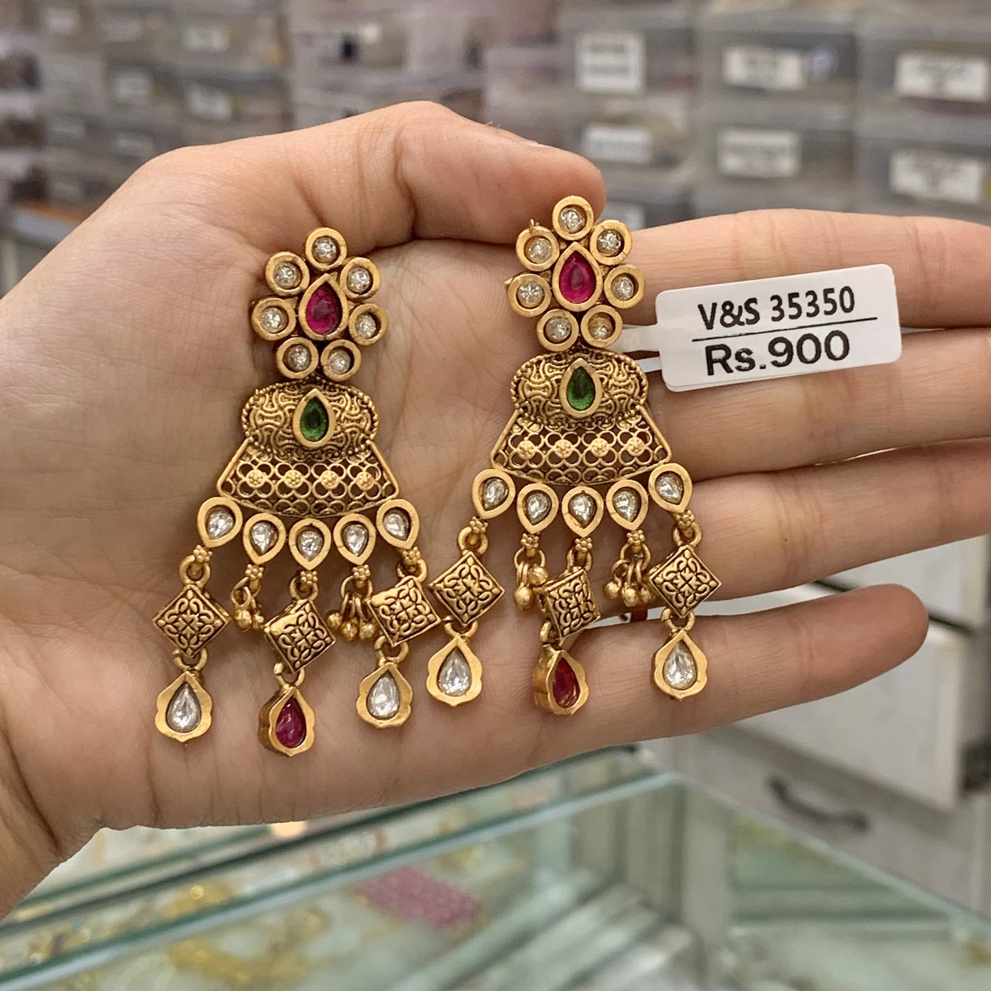 Antique earrings 54433