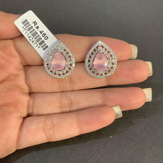 Zircon Earring 466533 - Vijay & Sons