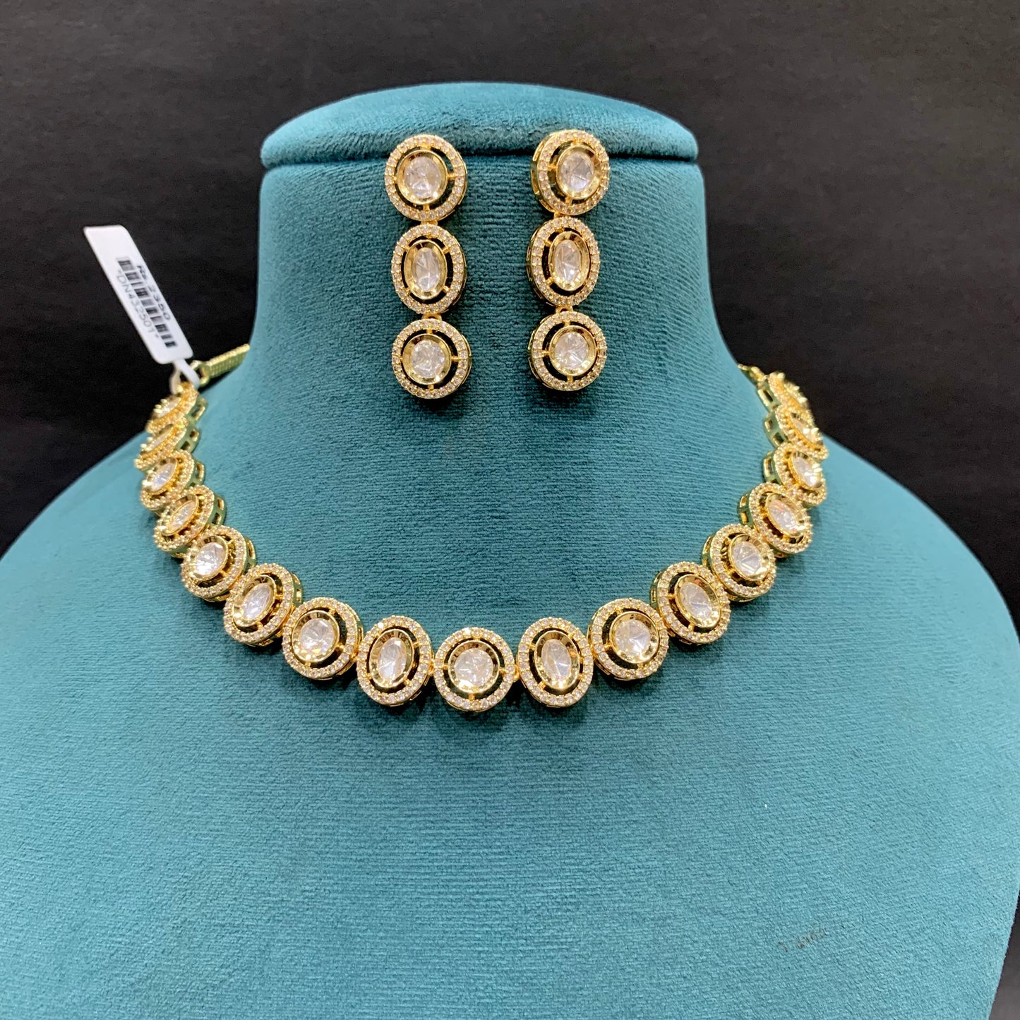 Kundan Necklace Set 283618