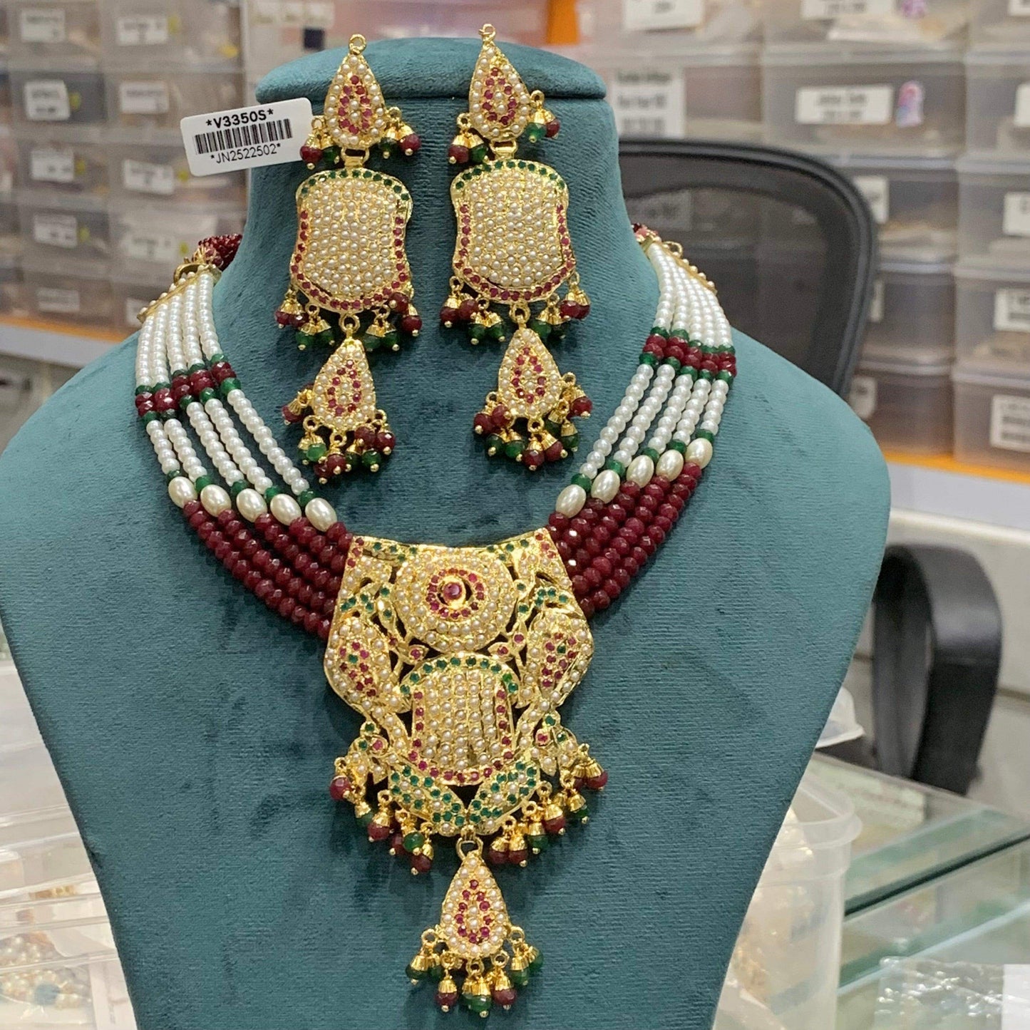 Jadau Necklace Sets 3005348 - Vijay & Sons