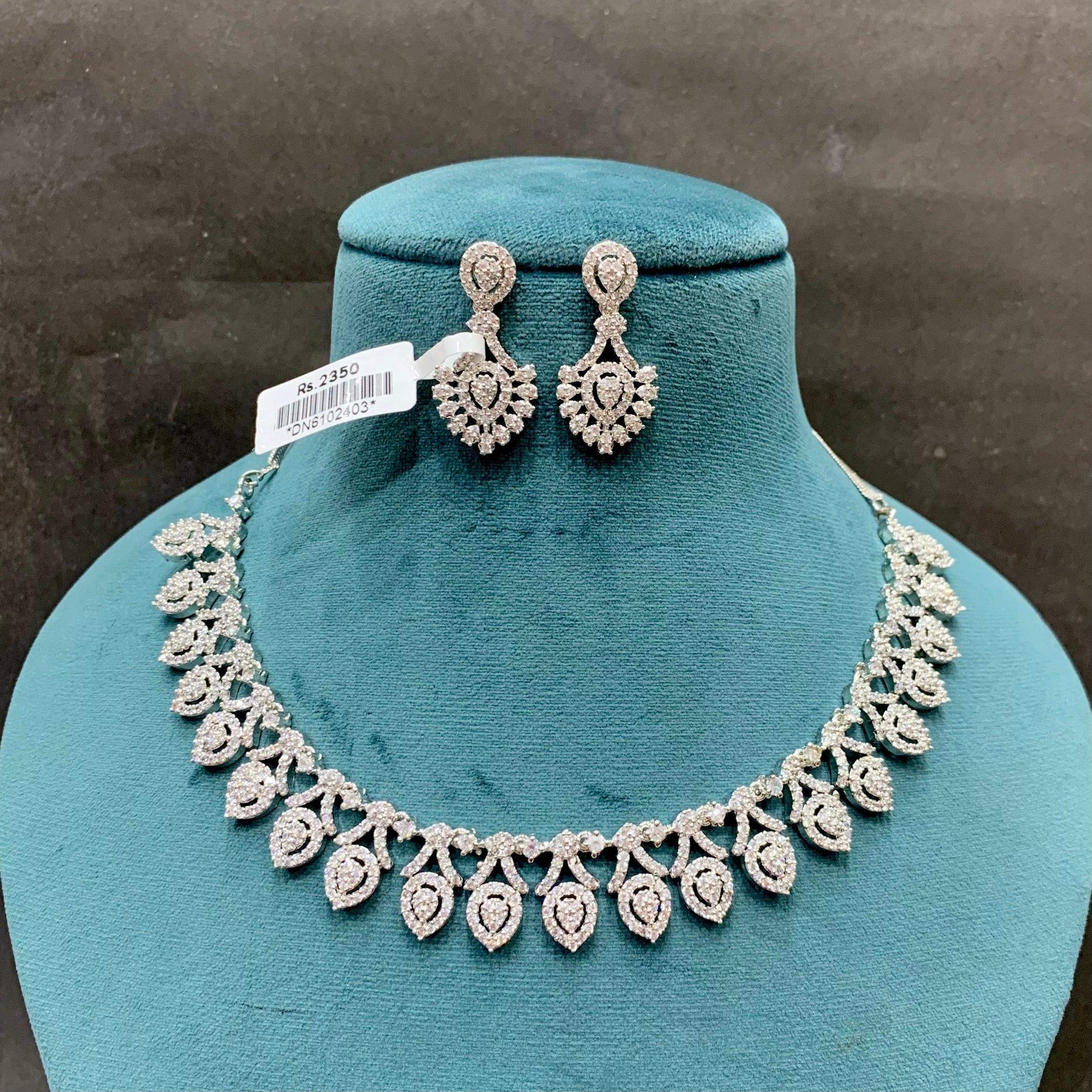 Zircon Necklace Sets 2466774 - Vijay & Sons