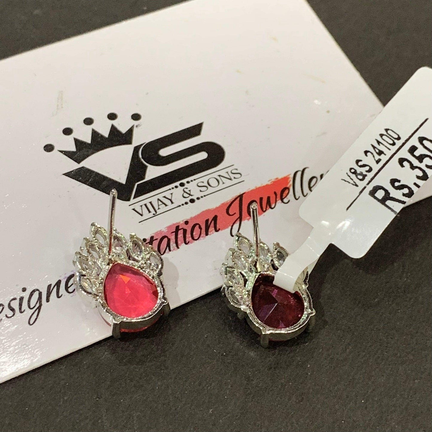 Zircon Earring 464222 - Vijay & Sons