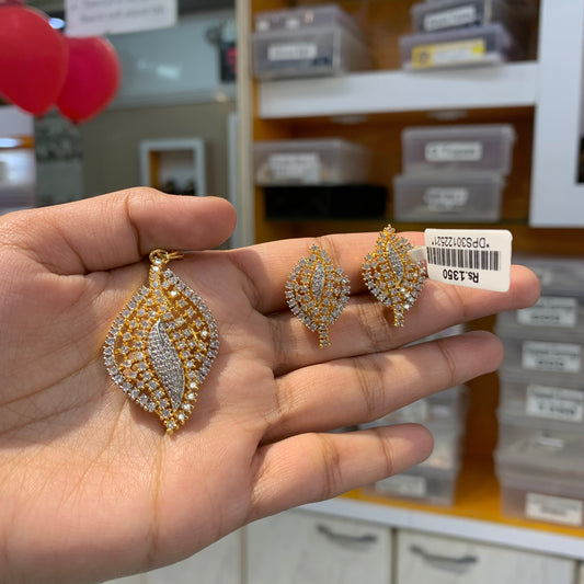 Zircon Pendant set 63647