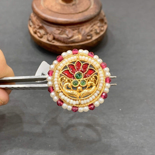 Kundan Rings 47766 - Vijay & Sons