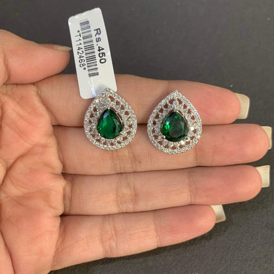 Zircon Earring 466533 - Vijay & Sons