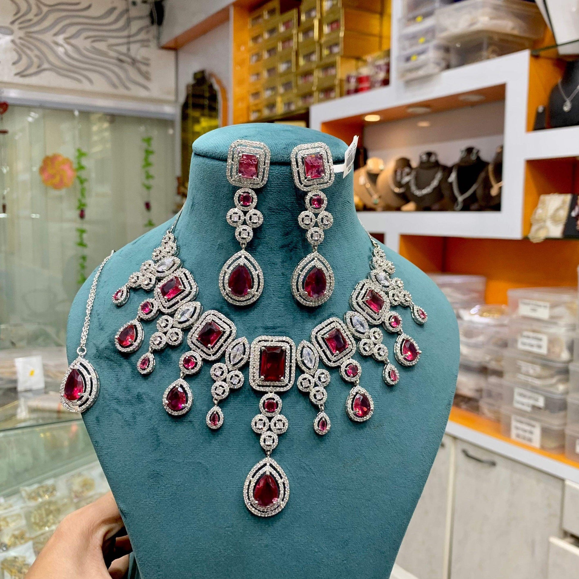 Diamond necklace 1465494 - Vijay & Sons