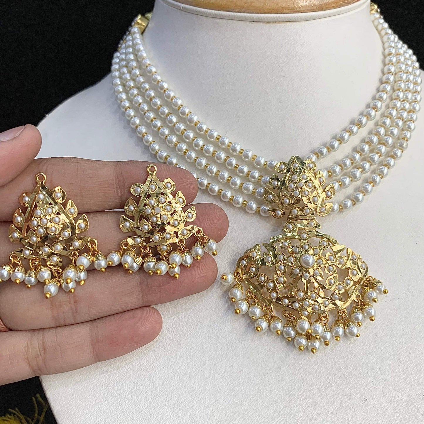 Jadau Necklace Sets 5676678 - Vijay & Sons