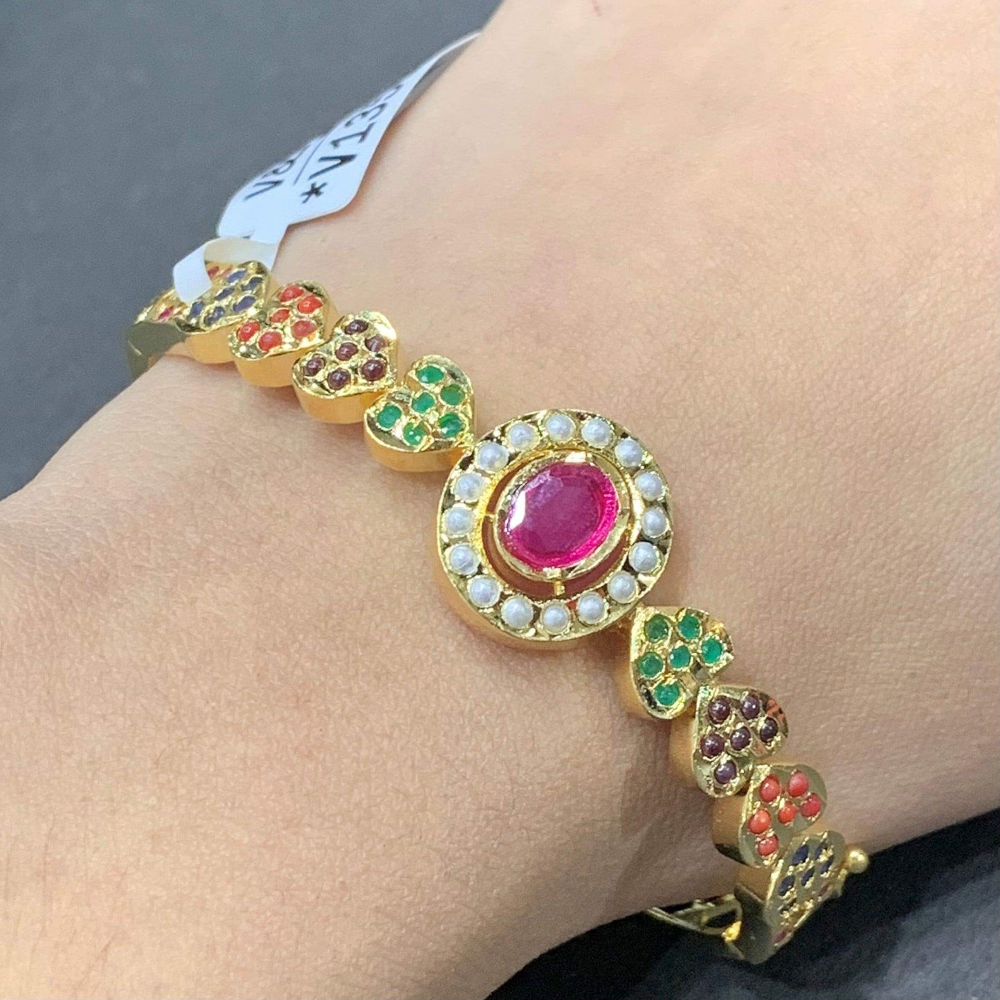 Jadau Bracelet 537736 - Vijay & Sons