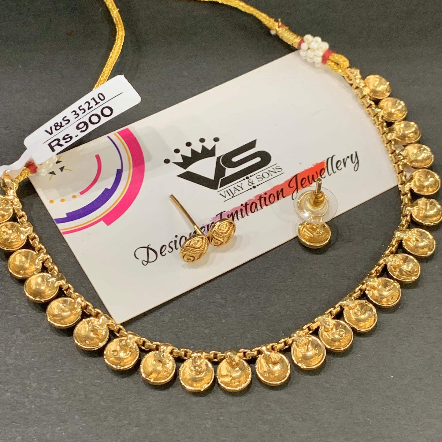 Antique necklace set 4354563 - Vijay & Sons