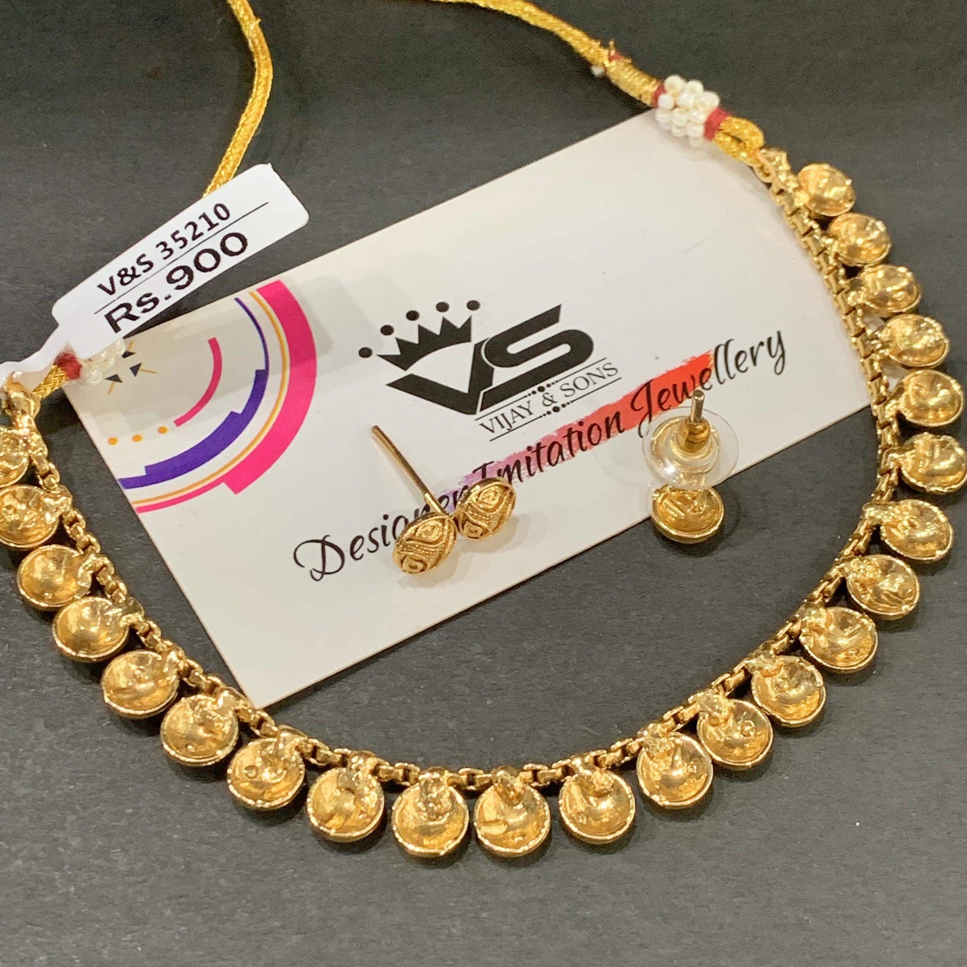 Antique necklace set 4354563 - Vijay & Sons