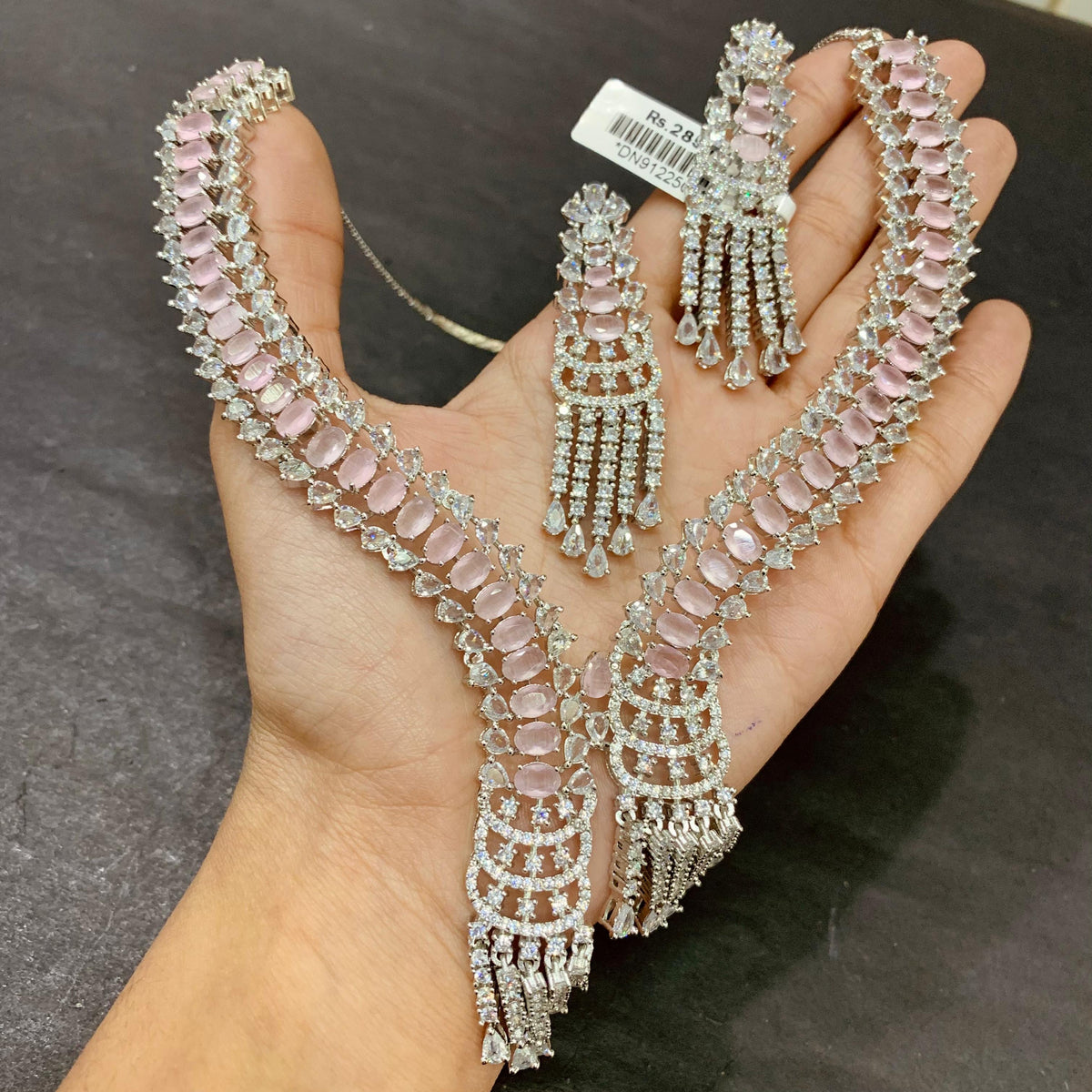 Zircon Necklace Set 367444