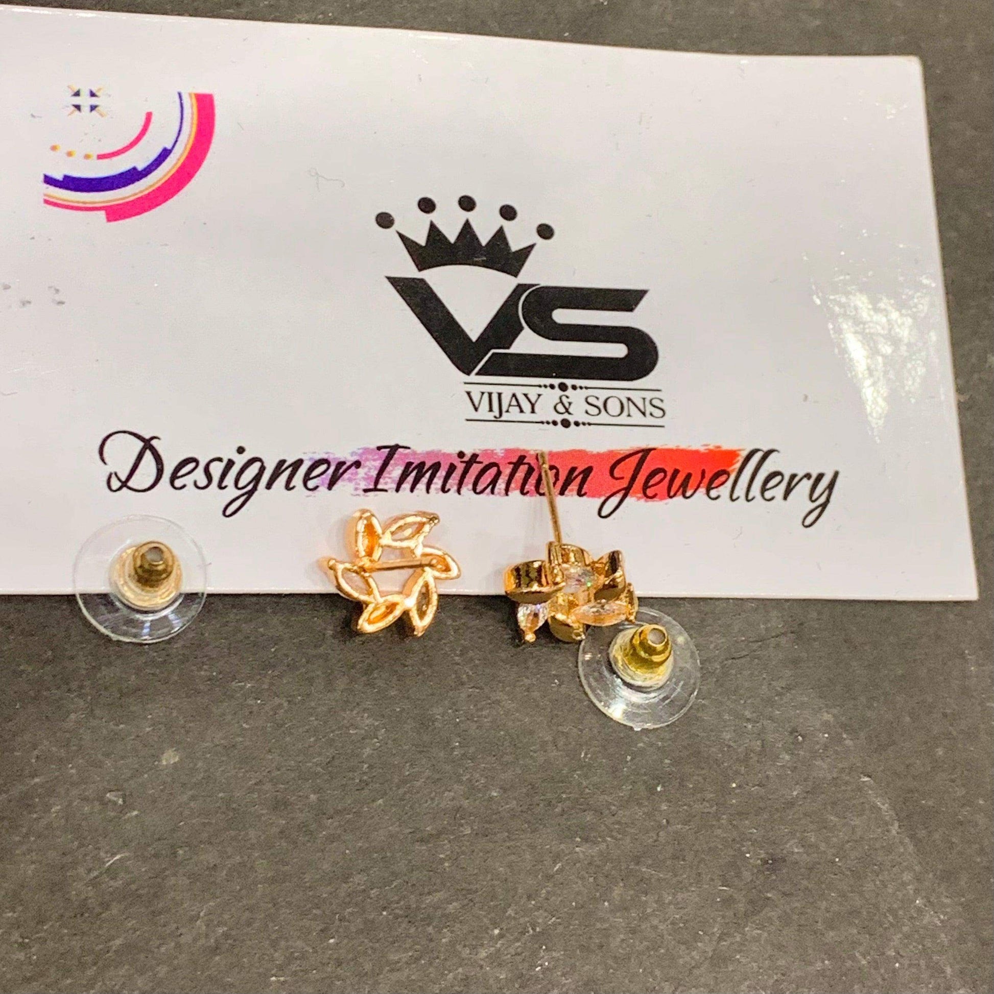 Zircon Earring 45242 - Vijay & Sons