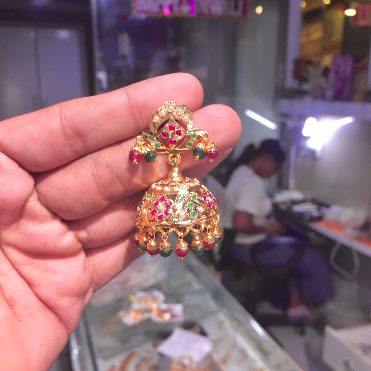 Jadau Earrings 46676666