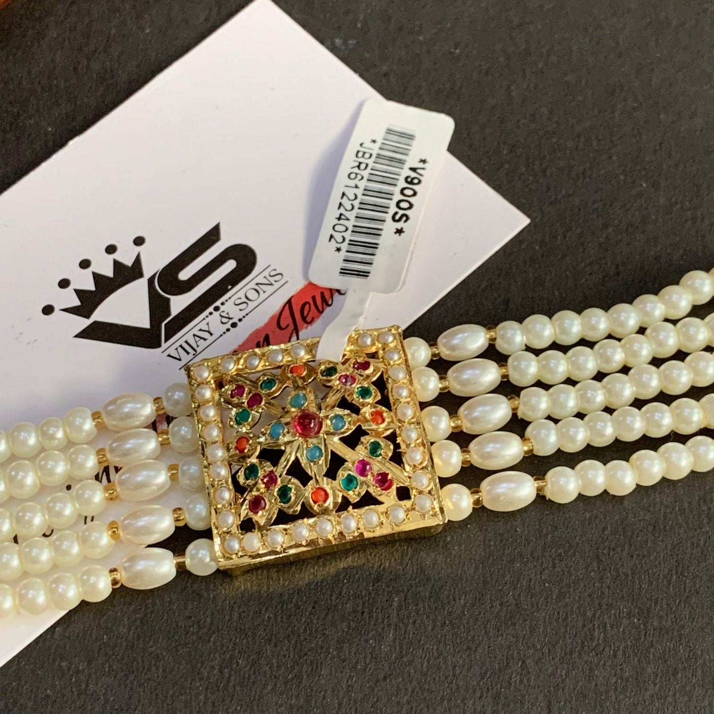 Jadau Bracelet 6576755 - Vijay & Sons