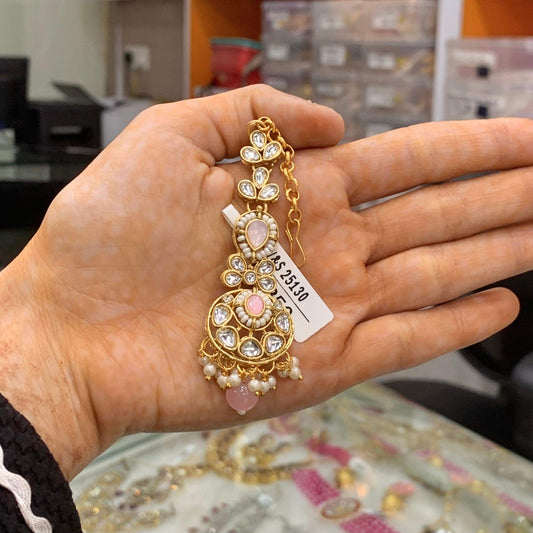Kundan Maang Tikka 2825184 - Vijay & Sons