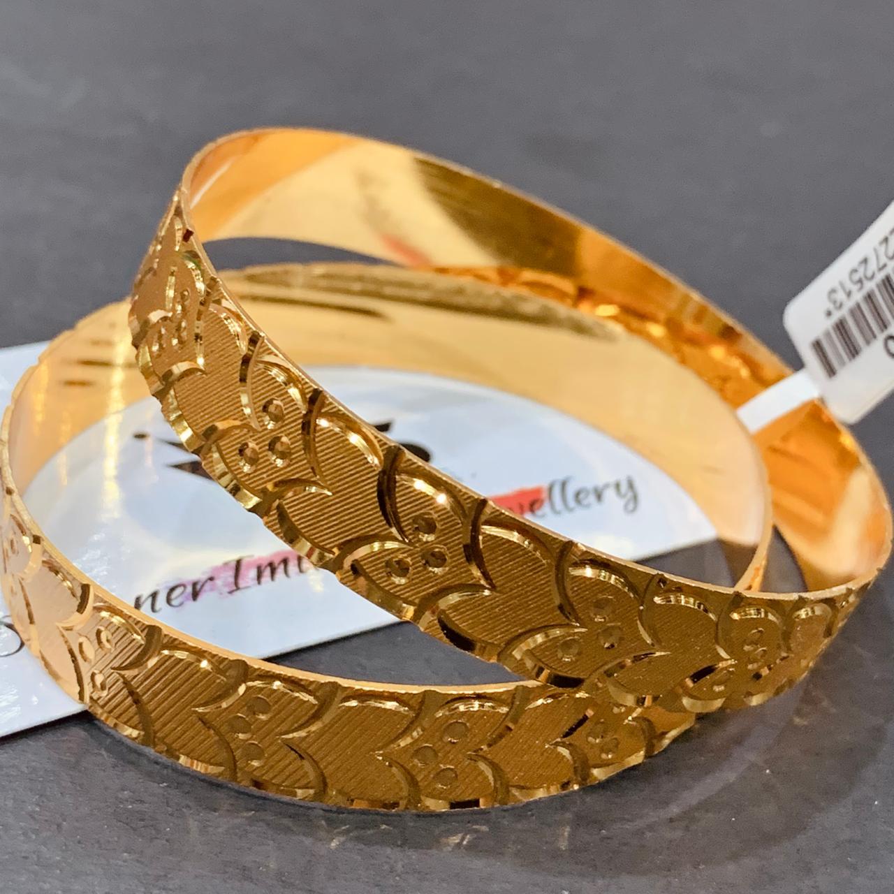 Gold Plated Bangles 46665