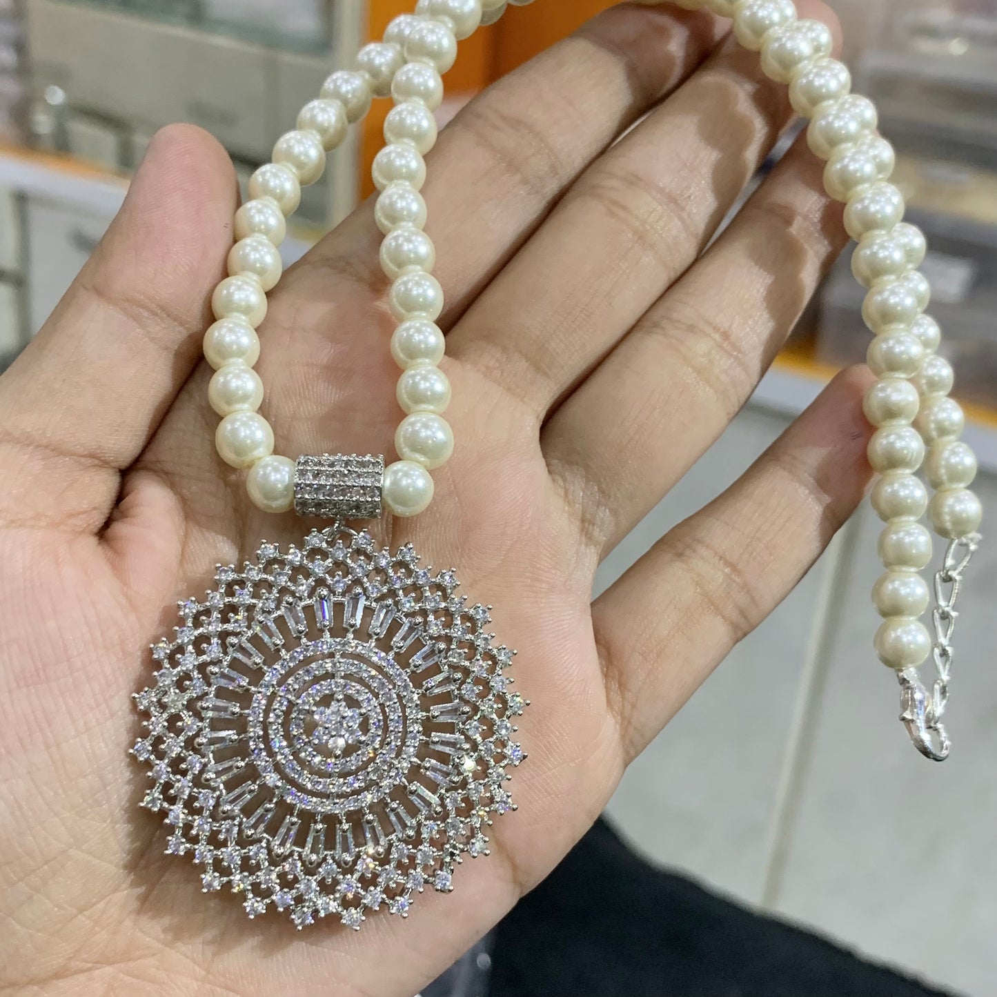 Zircon Pendant Sets 55789