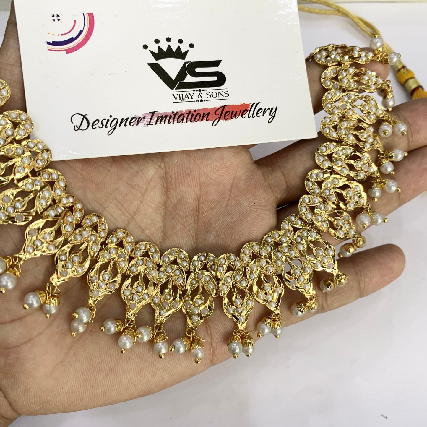 Jadau Necklace set 467456