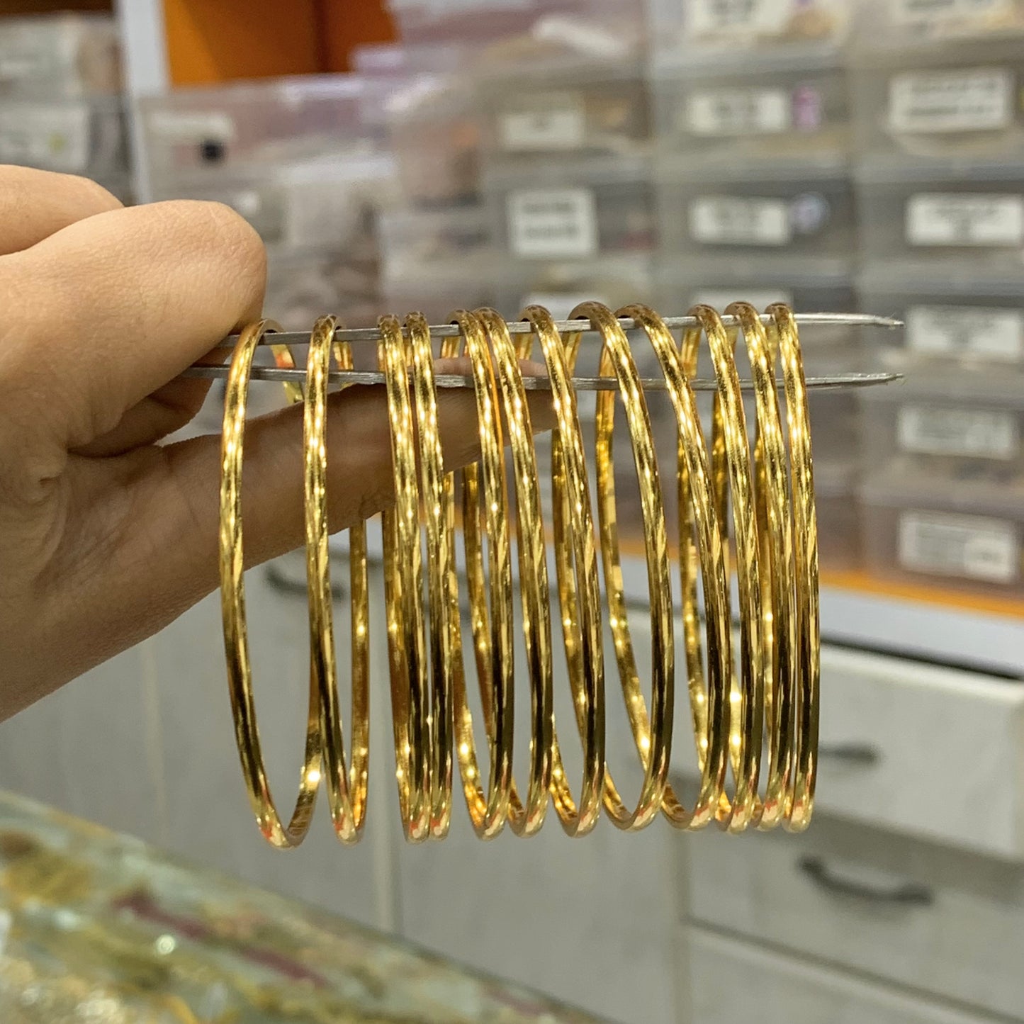 Gold Plated bangles for Women