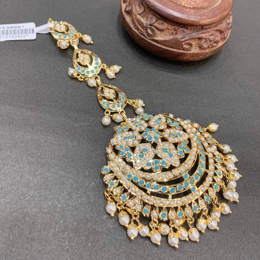 Jadau Tikka 466556 - Vijay & Sons