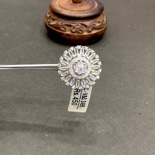 American Zircon Ring 455345 - Vijay & Sons
