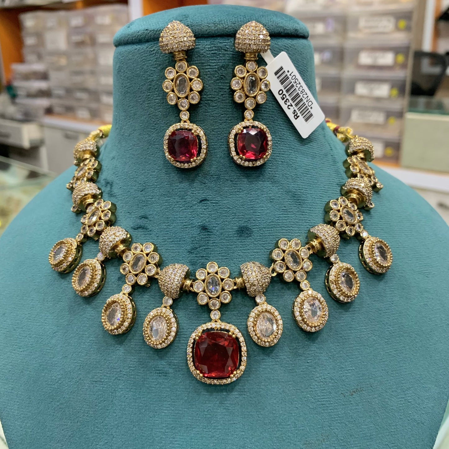 Zircon Necklace sets 69855