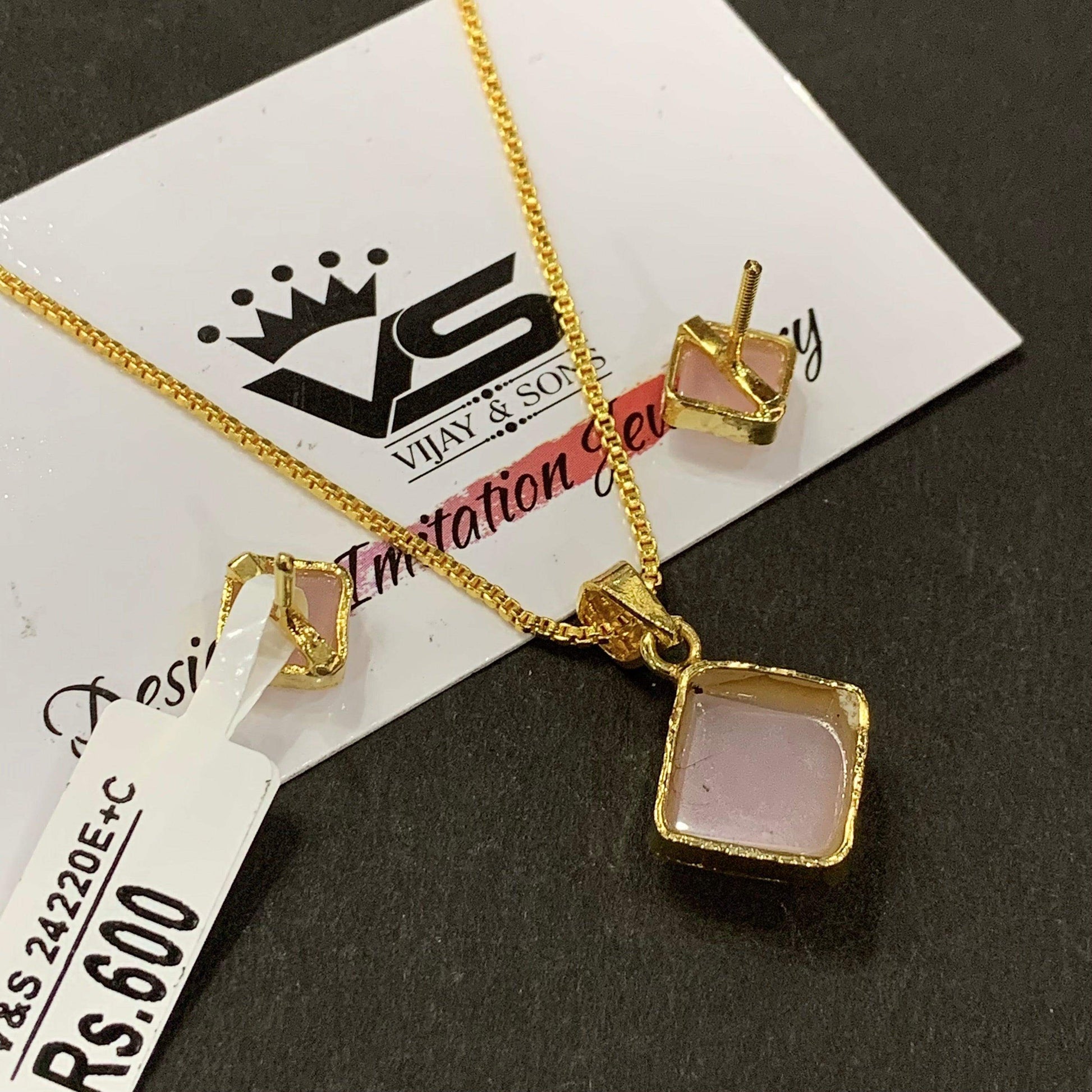 Zircon Pendant Sets 4678903 - Vijay & Sons