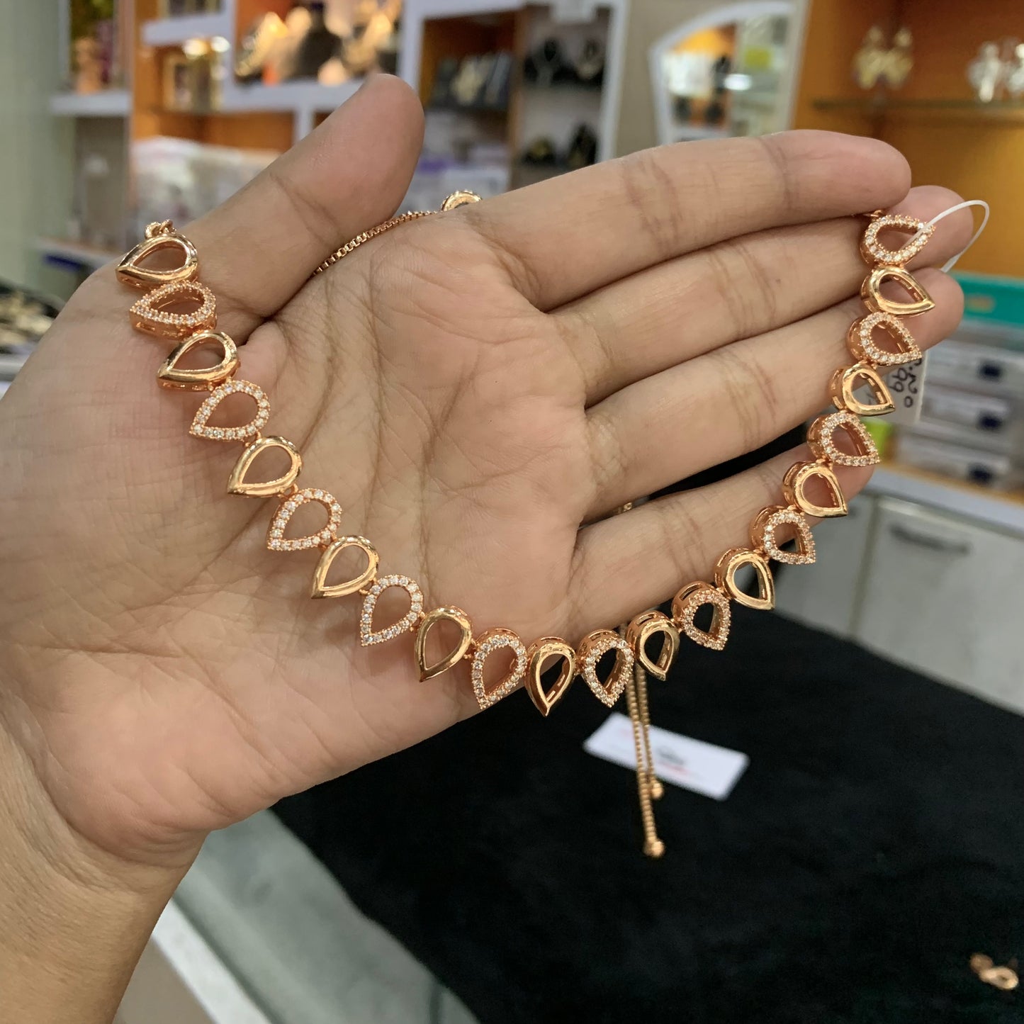 Zircon Necklace Set 34524