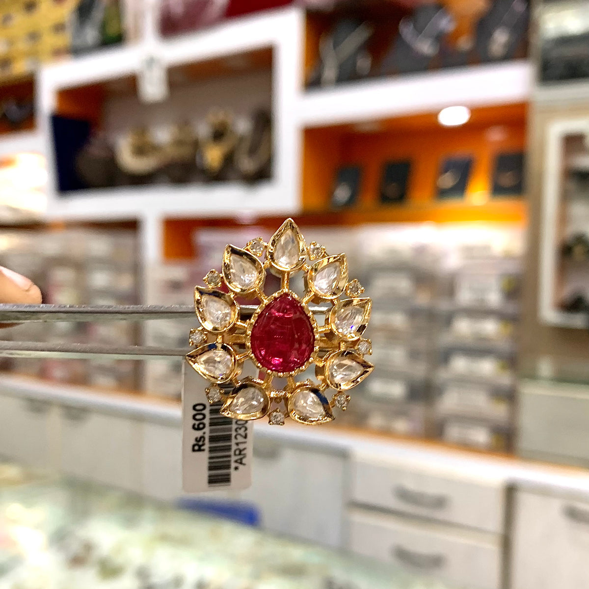 Kundan Rings 2134