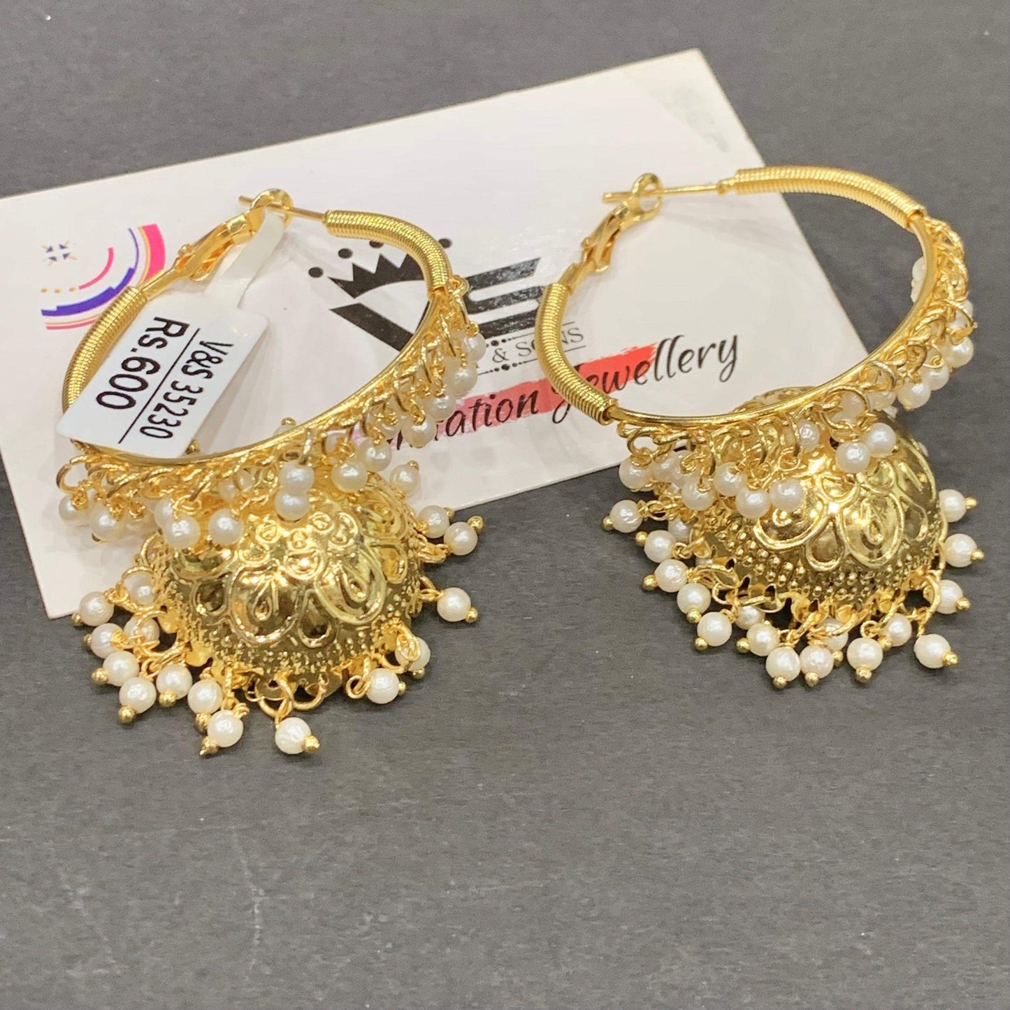 Kundan Earrings 5776656 - Vijay & Sons