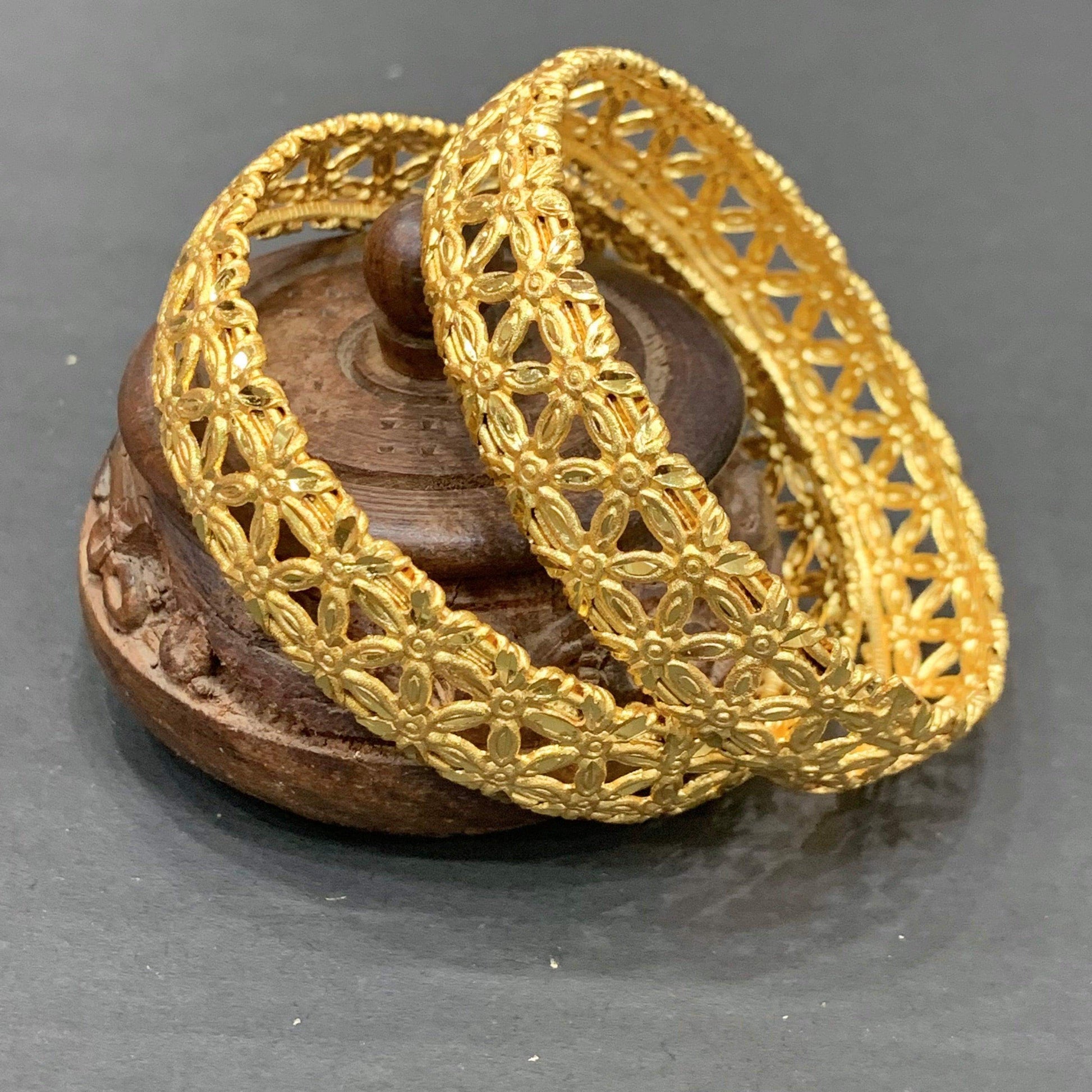 Gold Platted Bangles - Vijay & Sons