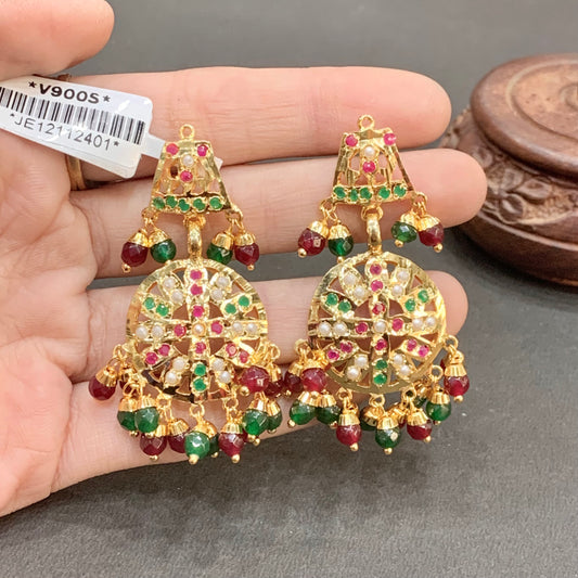 Jadau Earrings 4565467912 - Vijay & Sons