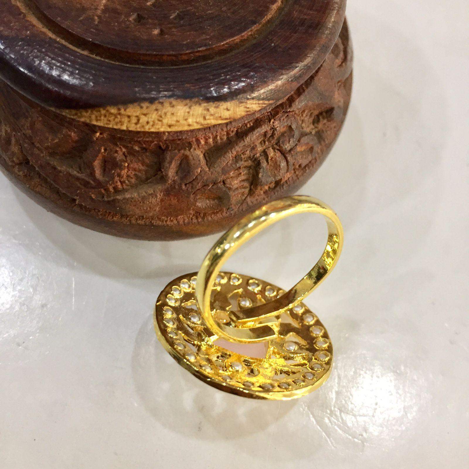 Jadau ring 467455 - Vijay & Sons