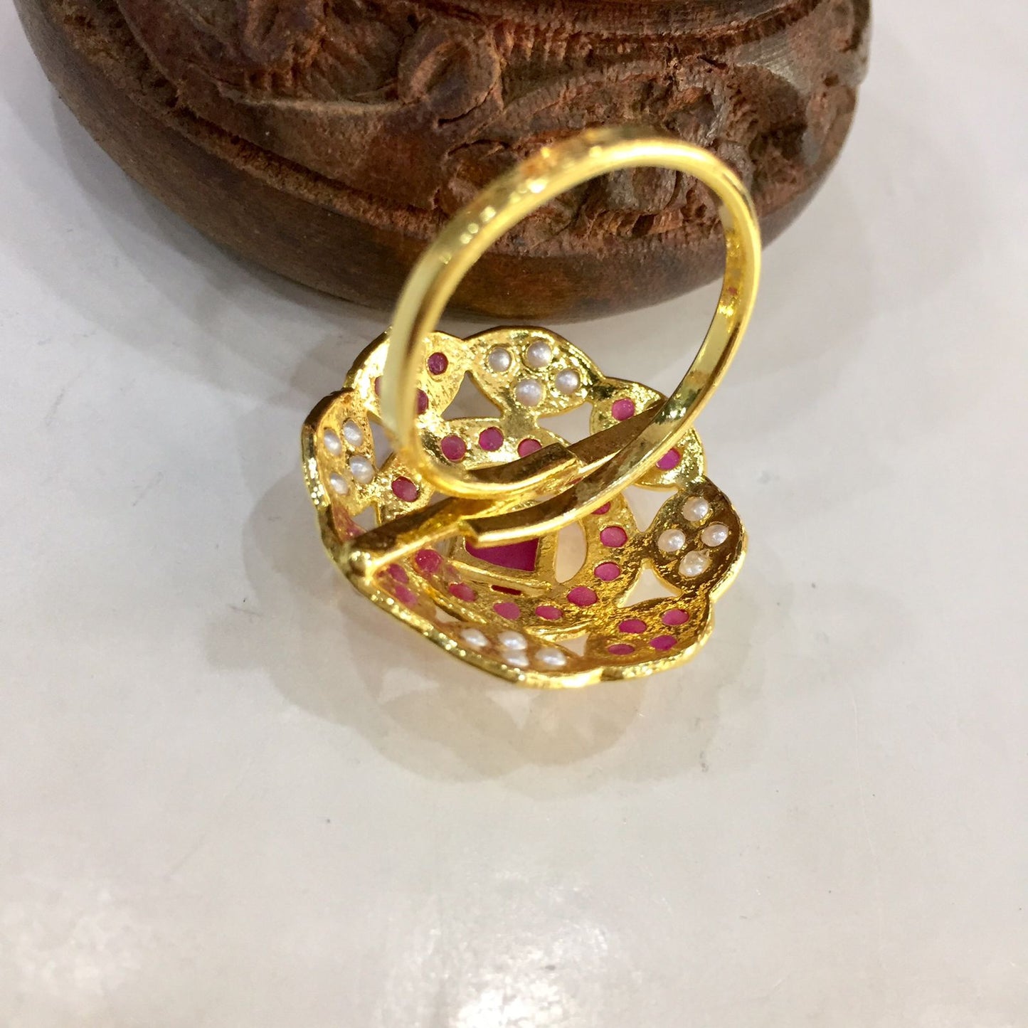 Jadau ring 56275